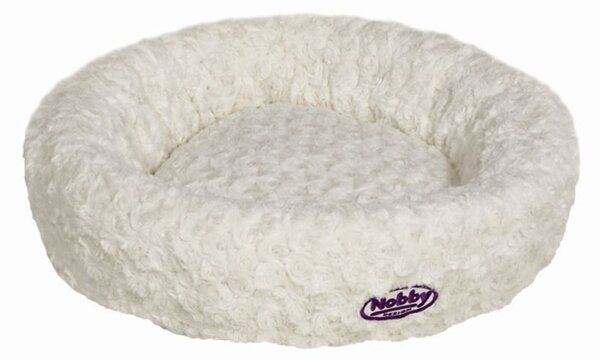 Cuccia Donut "Arusha" 45 cm bianca