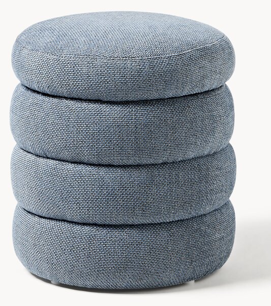 Pouf imbottito con contenitore Alto