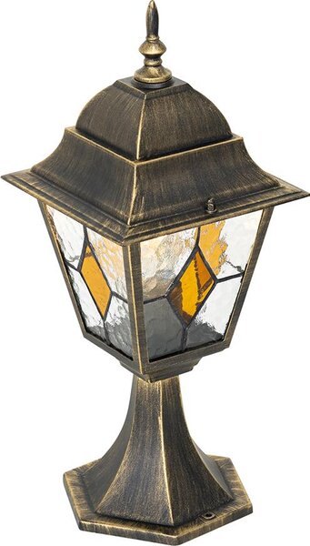 Lanterna da esterno vintage oro antico 45 cm Antigua