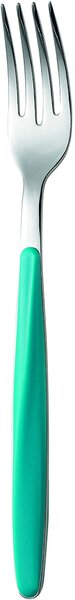 Forchette My Fusion Set 6 pezzi in acciaio inox 18/10 (AISI 304) manico in ABS Azzurro lavabili in lavastoviglie