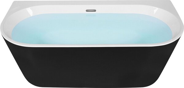 BELIANI Vasca ovale 170 x 80 cm in acrilico sanitario Accessori da bagno minimalisti Design moderno