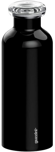 Energy On The Go Bottiglia Termica da Viaggio, 7.3 x 21.2 cm, Nero Black