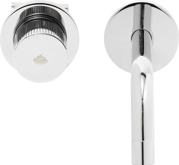 SAT EVOLUTION rubinetto da incasso per lavabo cromo, miscelatore monocomando, a parete, incl. corpo incasso
