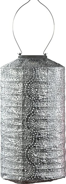 LUMIZ Illuminazione da giardino - Luci da esterno - Cilindro occulto - 18 cm - Argento