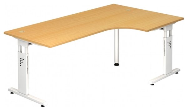 Scrivania angolare OS82, 200 x 120 cm