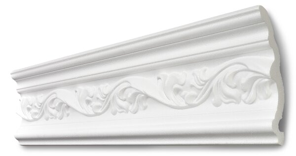 Profilo decorativo Decosa G34, bianco, 75 x 120 mm, lunghezza: 2 m - 10 pezzi