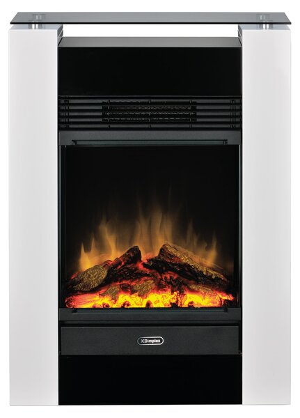 Dimplex MiniMozart Gisella white, Camino indipendente, Chiuso, Elettrico, Bianco, Interno, Optiflame