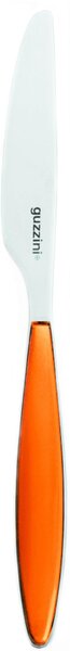 Coltelli da Tavola FEELING set da 6 pezzi in acciaio 18.10 AISI304 22.5 Cm Arancio lavabili in lavastoviglie