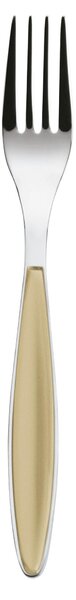Forchette da tavola FEELING set da 6 pezzi in acciaio 18.10 (AISI304) 20.5 Cm sabbia lavabili in lavastoviglie