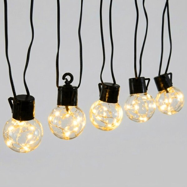 Aigostar - Catena decorativa LED da esterno 80xLED/3,6W/230V 5m IP44 bianco caldo