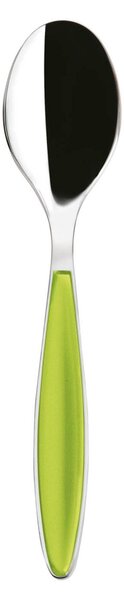 Cucchiaini da caff� FEELING set da 6 pezzi in acciaio 18.10 AISI304 14.5 Cm lavabili in lavastoviglie Verde Mela