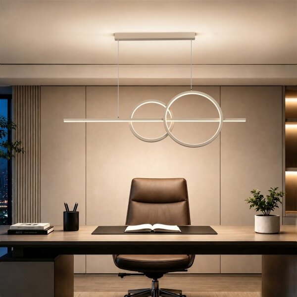 BRILAGI - Lampada a sospensione dimmerabile su cavo SIGNATURE LED/53W/230V 120 cm beige + telecomando
