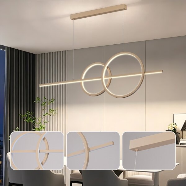 BRILAGI - Lampada a sospensione dimmerabile su cavo SIGNATURE LED/53W/230V 120 cm beige + telecomando
