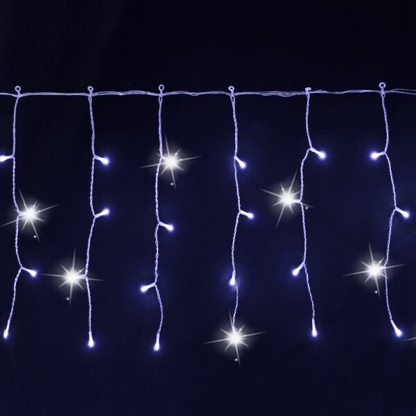 Aigostar - Catena luminosa natalizia LED da esterno 200xLED 8x0,4m IP44 bianco freddo