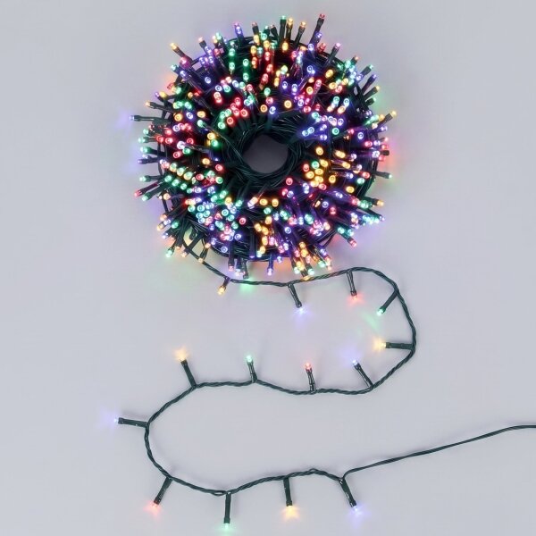Aigostar - Catena luminosa natalizia da esterno a LED 1500xLED/8 funzioni 78m IP44 multicolore