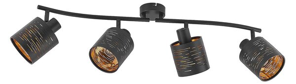 Faretto da soffitto Lindby Iolyn, a quattro fiamme