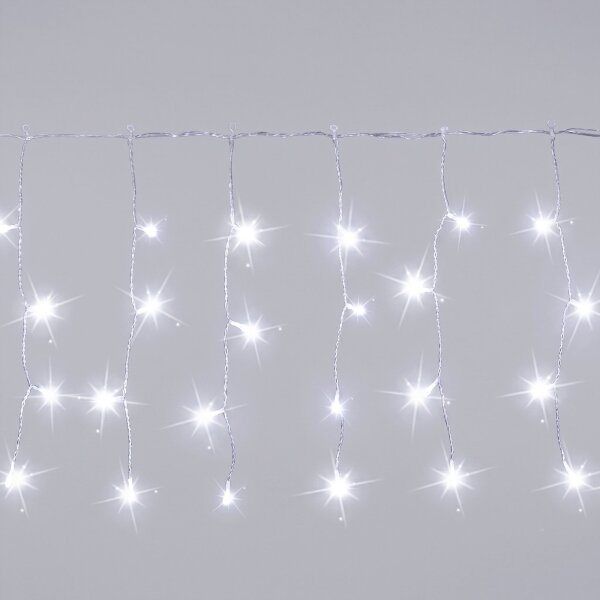 Aigostar - Catena luminosa natalizia LED da esterno 200xLED 8x0,4m IP44 bianco freddo