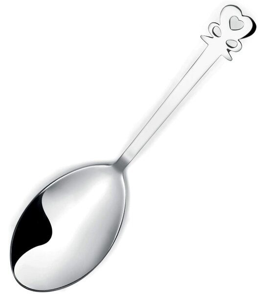 Love Cucchiaio per Confetti, Stainless Steel 18/14, Argento, 23 cm