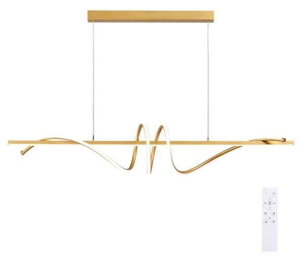 BRILAGI - lampada a sospensione LED dimmerabile su cavo SIGNATURE LED/50W/230V 120 cm oro + telecomando