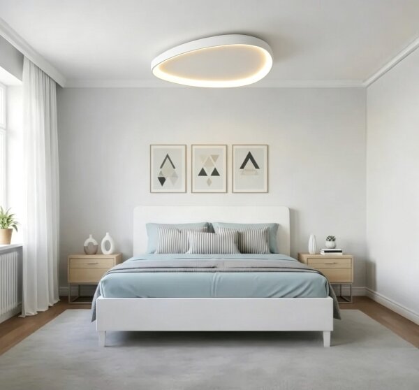 Top Light - LED dimmerabile plafoniera ECLIPSE LED/55W/230V 3000-6500K bianca + telecomando
