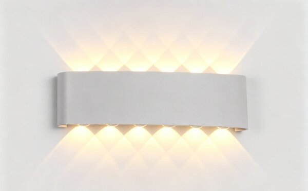 Top Light -LED applique da esterno RAY LED/10W/230V 3000/4000/6500K IP54 bianco