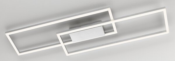Casa NOVA plafoniera ARAGA LB 98x27 cm argento plafoniera