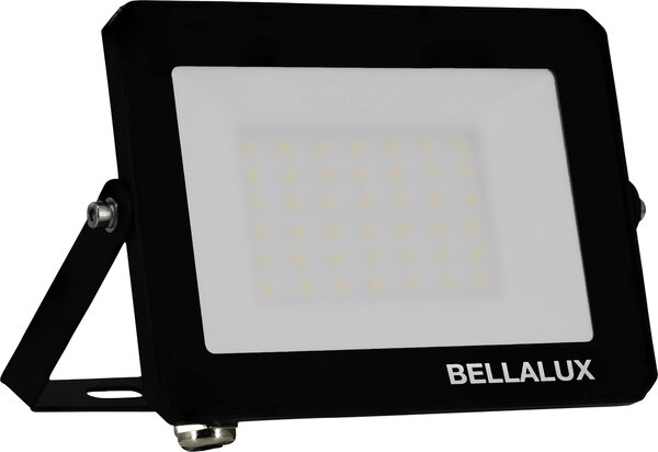 BELLALUX Proiettore LED, 30W, 4000K, 2700lm, bianco neutro, IP65, nero