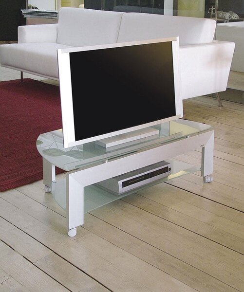 Porta TV Quadro 33 in alluminio anodizzato Plasma da 26