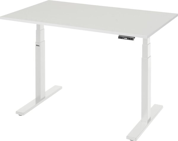 Scrivania RAU adlatus 100 1250x800x650-1300 con piano in M lgr