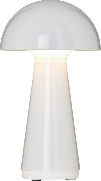 Lampada da tavolo design LED Fungo Luce dimmerabile 300 lumen per interni ed esterni 28 cm