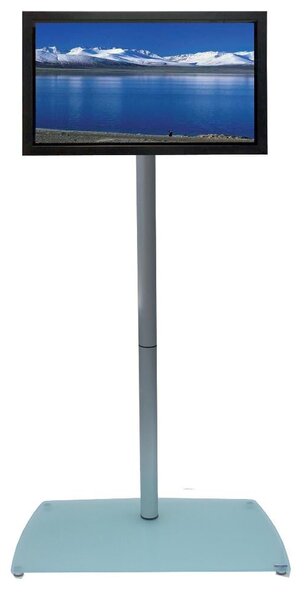 Porta TV LCD minipiantana TOTEM per schermi da 14 a 32 Pollici attacco vesa 200x200 portata max 15 kg