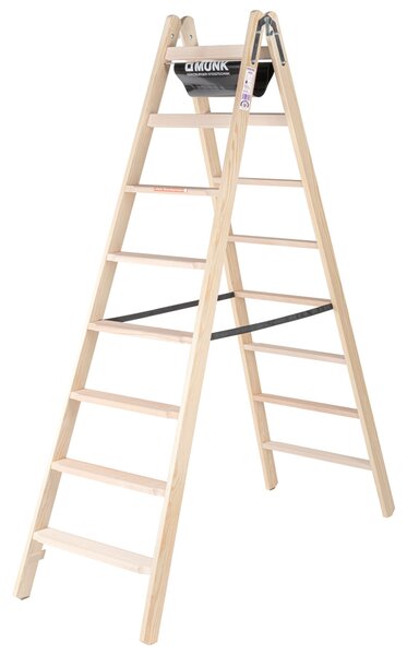 Scaletta in legno 2x8 gradini
