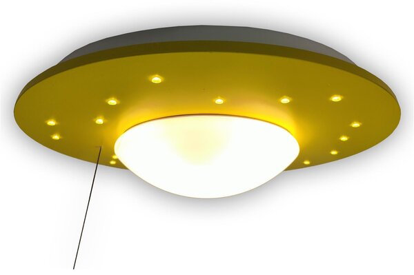 Lampada a soffitto Starlight, colore giallo sole
