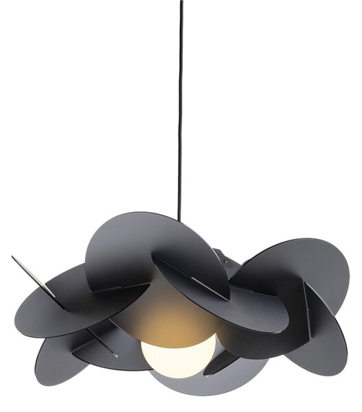 Lampada a Sospensione BEA �54x h20cm 1xE27 max 30W in metacrilato satinato Colore Fum� Grigio Satinato