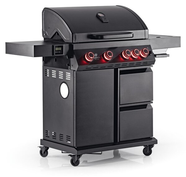 ESCLUSIVA ALDI - Barbecue a gas LANDMANN COOL BLACK 4.1 maxX