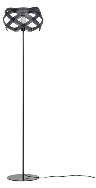 Lampada da terra in Cristallo acrilico NUCLEA diametro 53xh 187 cm Paralume in metacrilato colore Grigio fum�