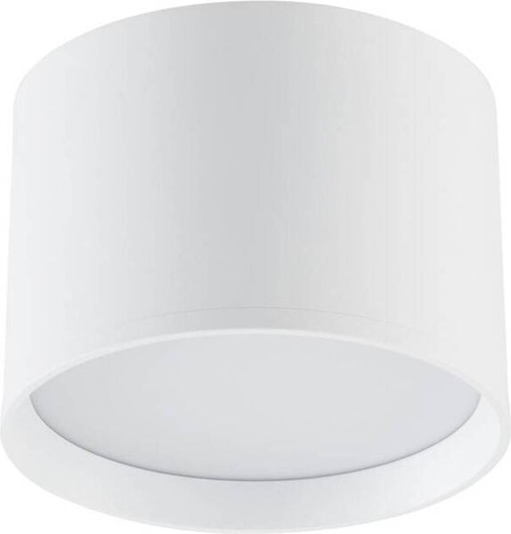 Lindby Faretto LED Nivoria, Ø 12 cm, 15 W, bianco, metallo