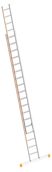Layher Topic 1035 Scala scorrevole con traversa 2x18 pioli