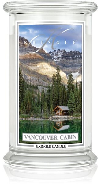 Kringle Candle Vancouver Cabin Classic candela profumata 623 g