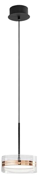 Lampadario perenz aere 8216 or lc led 3000k led 748lm oro rosa - Perenz