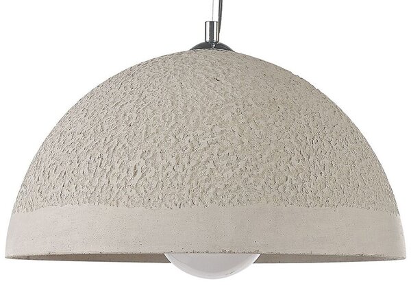 Lampada da soffitto di colore grigio stile tradizionale industriale sala da pranzo Beliani