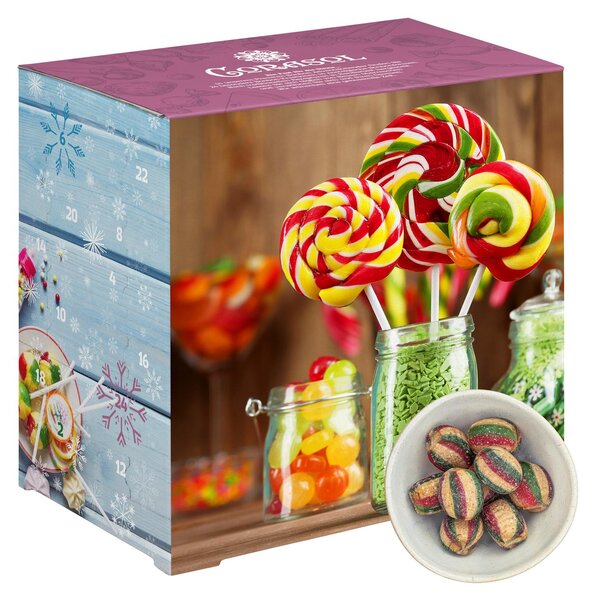 Calendario dell'Avvento Corasol Premium con caramelle nostalgiche (720 g)