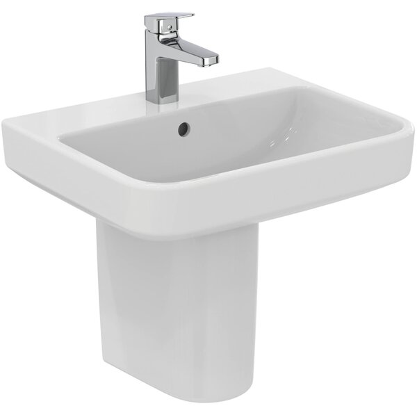 Ideal Standard T460801 Lavabo i.life B 1Hl. con troppopieno