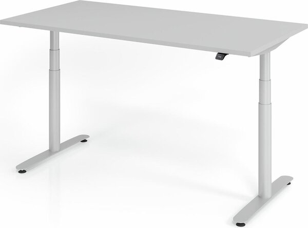 Scrivania Hammerbacher con base a T elettrica - 160 x 80 x 63-167 cm regolabile in altezza