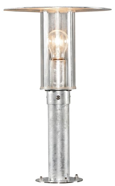 Konstsmide Mode Lampada da terra Lampada da terra in acciaio zincato con vetro in policarbonato trasparente (infrangibile e resistente agli urti)