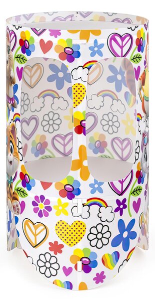 Comodino Miaocom Snapcat 44 Gatti,design Emporium realizzato in Polypropylene , PVC espanso, misure 40x40x65 cm