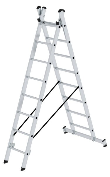 Scala multiuso a 2 pioli con pioli nivello® traverse 2x8