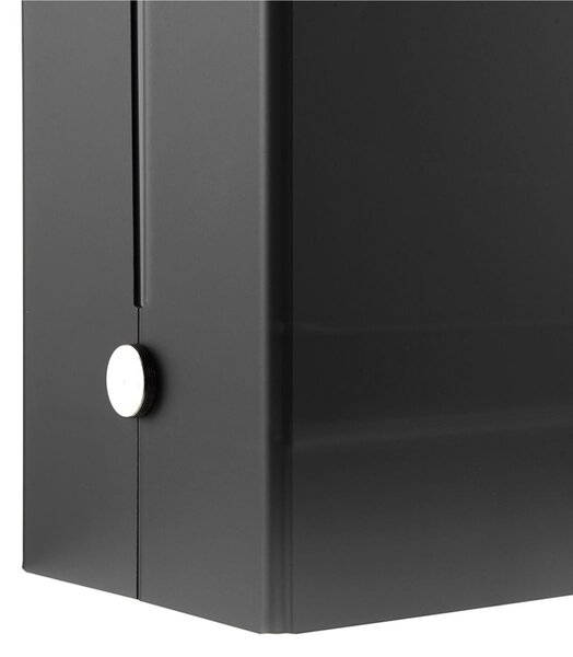 Portaombrelli 21x28xh65 cm IKEDA in Metacrilato trasparente con vaschetta raccogli acqua removibile