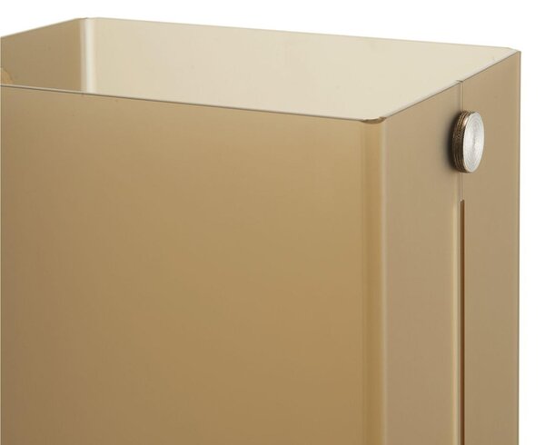 Portaombrelli in metacrilato trasparente 21x28xh65 cm IKEDA con vaschetta raccogli acqua removibile