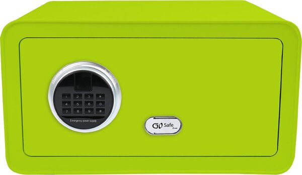 Olympia GOsafe 2.0 / 210, cassaforte indipendente, gialla, codice, chiave, 28 litri, polipropilene (PP), AA